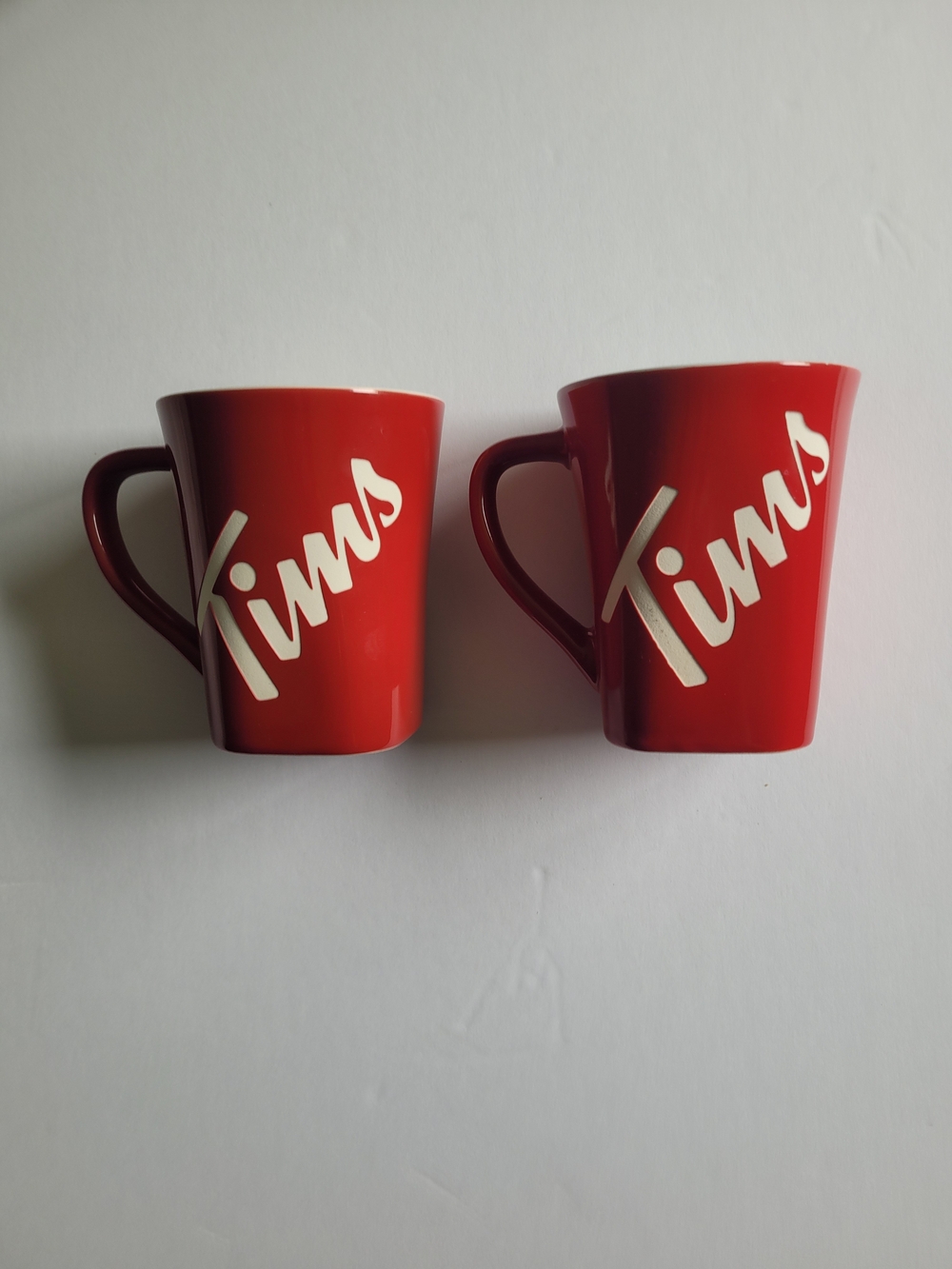 Tim Hortons Red Mug #13 (Set of 2)